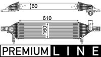 Thumbnail - Intercooler, inlaatluchtkoeler - CI320000P - MAHLE