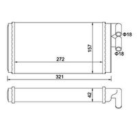 Wärmetauscher, Innenraumheizung