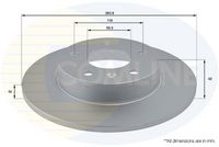 Disc frana COMLINE, Cod: ADC1121