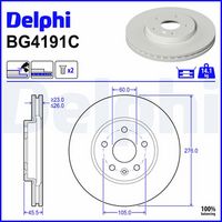 Disc frana DELPHI, Cod: BG4191C