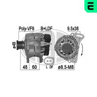 Generator / Alternator ERA, Cod: 209542A