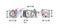 Compresor clima / aer conditionat AVA Clever Choice, Cod: VOK059