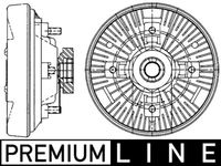 Thumbnail - Koppeling, radiateurventilator - CFC208000P - MAHLE