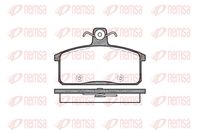 комплект спирачно феродо, дискови спирачки