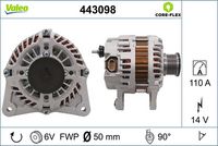 Generator / Alternator VALEO, Cod: 443098