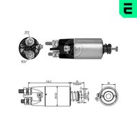 Solenoid, electromotor ERA, Cod: ZM2897