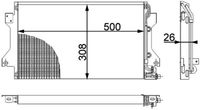 Thumbnail - Condensor, airconditioning - AC239000P - MAHLE