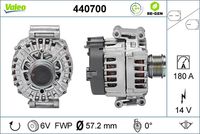 Generator / Alternator VALEO, Cod: 440700