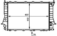 Thumbnail - Radiateur - CR413000S - MAHLE