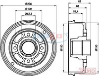 спирачен барабан