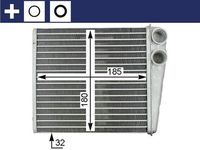 Thumbnail - Kachelradiateur, interieurverwarming - AH208000S - MAHLE