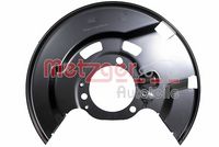 Spritzblech, Bremsscheibe