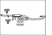 Mittelschalldämpfer