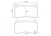 BREMBO High performance remblokkenset 3