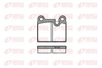 комплект спирачно феродо, дискови спирачки
