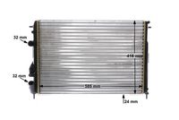 Thumbnail - Radiateur - CR493000S - MAHLE