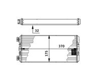 Thumbnail - Kachelradiateur, interieurverwarming - AH131000P - MAHLE