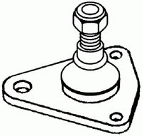 Trag-/Führungsgelenk