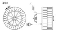 Thumbnail - Interieurventilatie - AB44000S - MAHLE