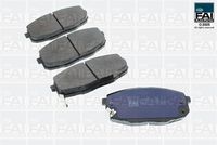 комплект спирачно феродо, дискови спирачки