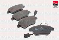 комплект спирачно феродо, дискови спирачки