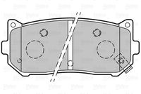 Bremsbelagsatz, Scheibenbremse