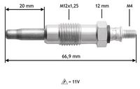 Bujie incandescenta VALEO, Cod: 345210