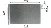 Thumbnail - Condensor, airconditioning - AC955000P - MAHLE
