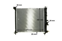 Thumbnail - Radiateur - CR1190000P - MAHLE
