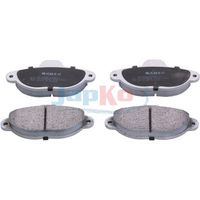 комплект спирачно феродо, дискови спирачки