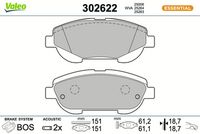Bremsbelagsatz, Scheibenbremse