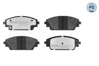 комплект спирачно феродо, дискови спирачки