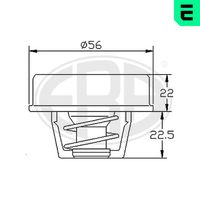 Termostat,lichid racire ERA, Cod: 350350