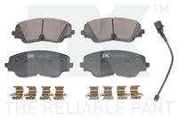 Bremsbelagsatz, Scheibenbremse