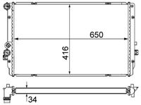 Thumbnail - Radiateur - CR854000S - MAHLE