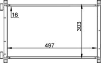 Thumbnail - Condensor, airconditioning - AC238000S - MAHLE