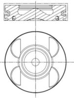 Thumbnail - Zuiger - 001PI00183000 - MAHLE