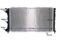 Thumbnail - Radiateur - CR1441000S - MAHLE