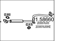 Mittelschalldämpfer