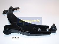 носач, окачване на колелата