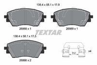 Bremsbelagsatz, Scheibenbremse