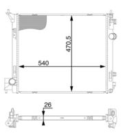 Thumbnail - Radiateur - CR1594000S - MAHLE