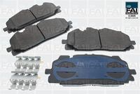 комплект спирачно феродо, дискови спирачки