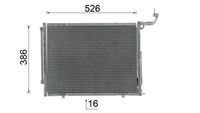 Thumbnail - Condensor, airconditioning - AC1068000S - MAHLE