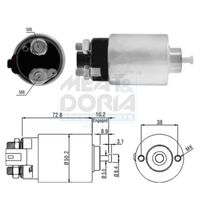 Solenoid, electromotor MEAT & DORIA, Cod: 46156