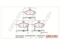 комплект спирачно феродо, дискови спирачки