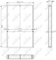 NRF Koelblok, radiateur 5