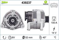 Generator / Alternator VALEO, Cod: 439237