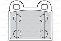 Bremsbelagsatz, Scheibenbremse