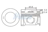 Piston FRECCIA, Cod: FP23-106900